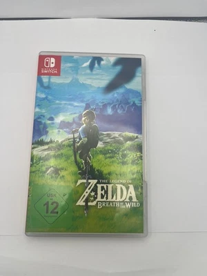 The Legend of Zelda Breath of the Wild Nintendo Switch Spiel mit Hülle - Bild 1 von 3