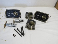 Schlage BE375 CAM 609 Touch Keyless Electronic Deadbolt Antique Brass Lot of 2