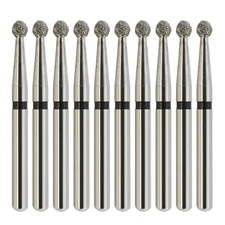 Multi-Use Dental Diamonds Round Ball Bur FG 801/016SC Super Coarse Friction Grip