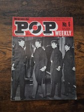 Pop Weekly Magazine The Beatles Second Series 05/10/1963 No. 6