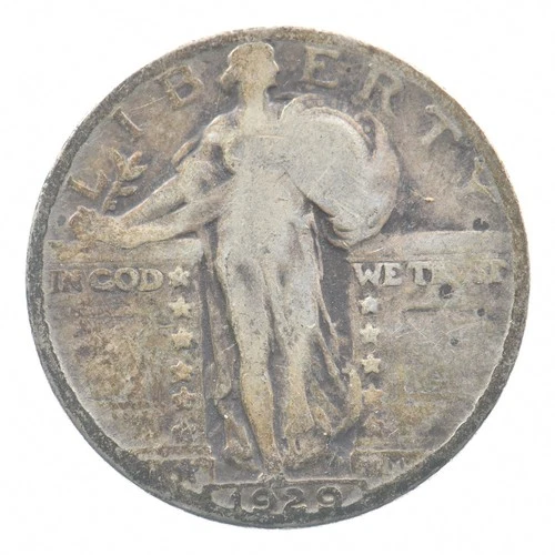 1929 Standing Liberty Quarter Estate Coin Collection *338