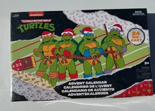 Nickelodeon TMNT 2024 Advent Calendar - 24 Die-cast Nano Metal Figures