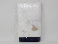 Serena & Lily Sleek Border Frame Euro Sham - Midnight (BSH28-ES) 26"x26"