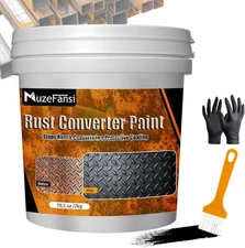 70 oz 2-in-1 Rust Converter & Metal Primer – Stops Rust, Paint Over Rusted Metal