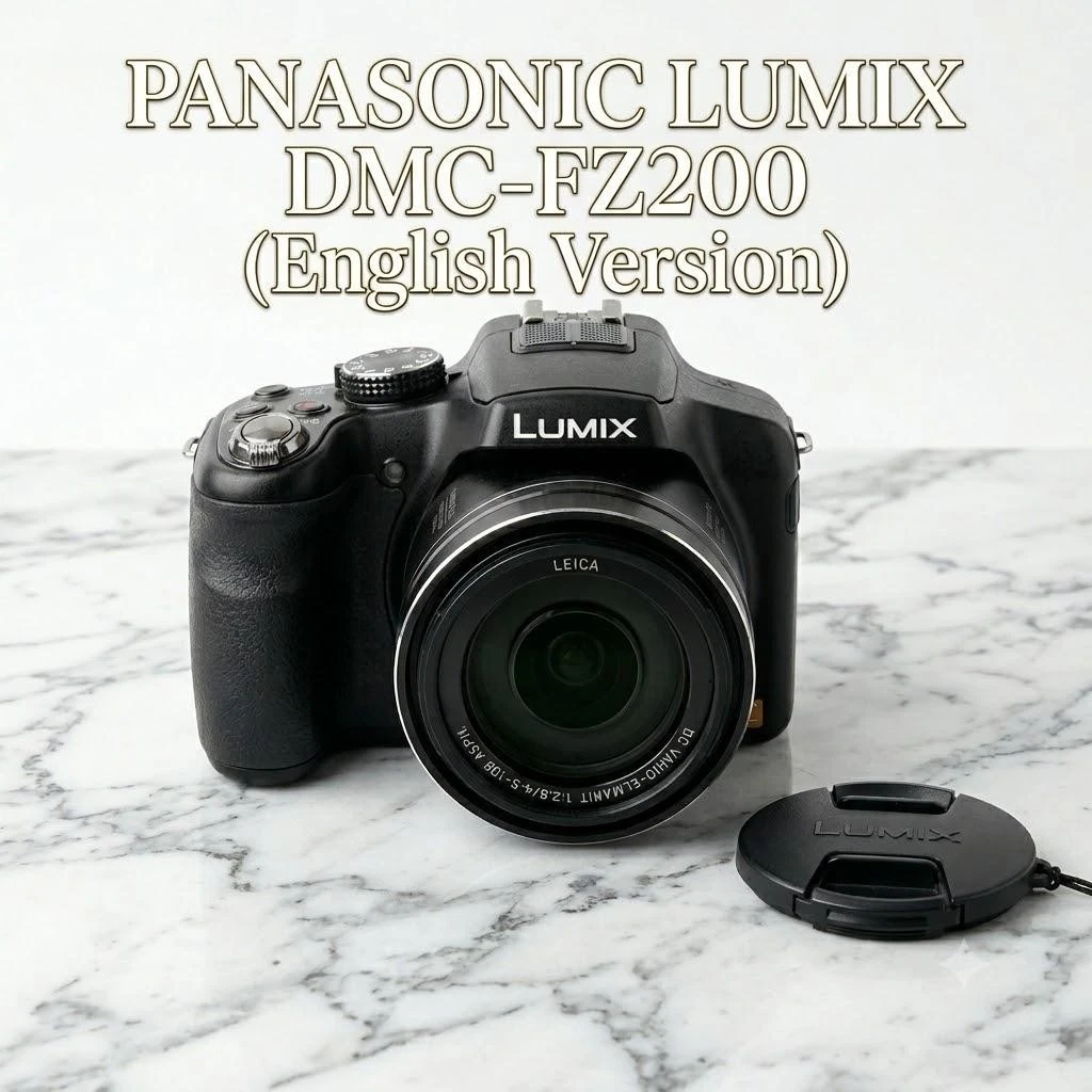 デジタルカメラ Panasonic LUMIX DMC-FZ200 (English Ver) Panasonic LUMIX Panasonic Lumix DMC-FZ200 Bridge Digital Cameras