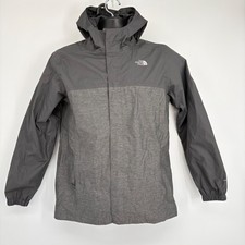 The North Face Boys Waterproof Zipline Jacket Dryvent Hood L 14 16 Windbreaker
