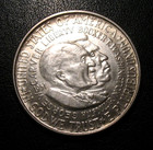 1951  SILVER BOOKER T. WASHINGTON CARVER  COMMEMORATIVE HALF DOLLAR 50 CENT — photo 1