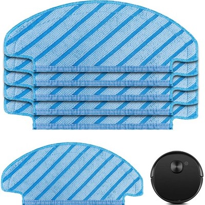 Ersatz Wischtücher Mikrofaser 6 Stück für Ecovacs Deebot T8 Ozmo N8