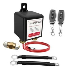 Side Post Remote Battery Disconnect Switch 12V, 250A Remote Battery Kill Switch