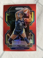 2022 Panini Prizm WNBA - Charli Collier #33 Red Prizm /199