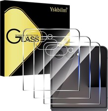 3 Pack Glass Front Screen Protector for Samsung Galaxy Z Flip 7,9H Tempered Glas
