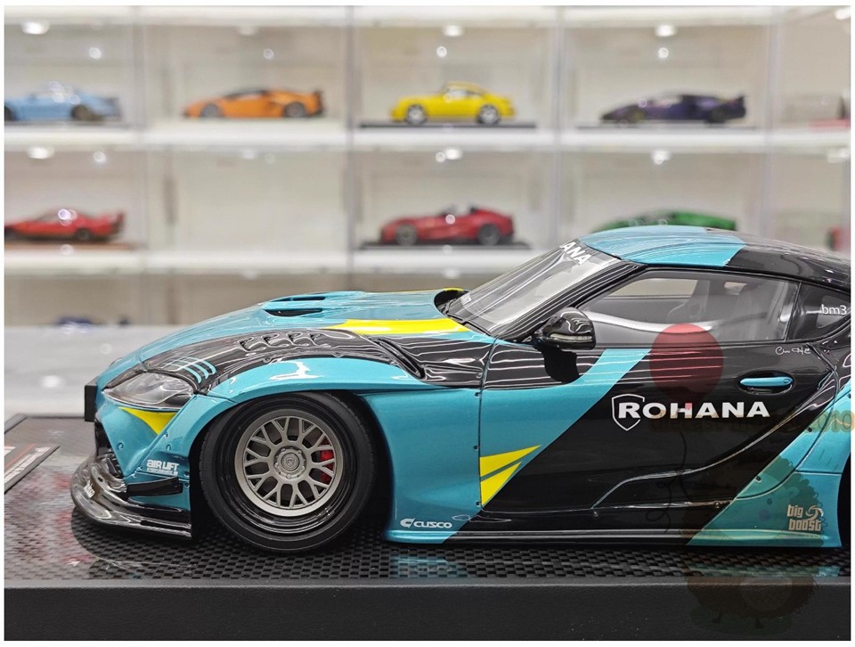 TP 1:18 Toyota Rocket Rabbit Supra A90 Limited Resin Diecast Model Car ...