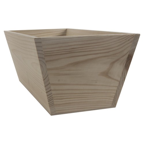 Wooden Indoor Plant Pots Vintage Style Decorative Planter Boxes for Art Craft - Picture 5 of 35
