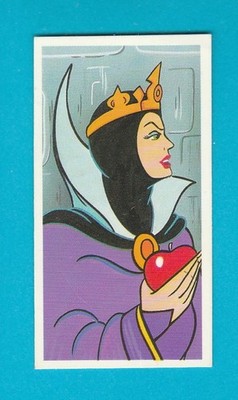 DISNEY - BROOKE BOND FOOD - KARTE NR. 2 - BÖSE HEXE - (SCHNEEWITTCHEN) - 1989