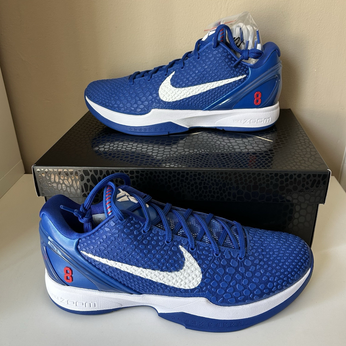 Nike Kobe 6 Protro Dodgers Blue Undefeated Black Mamba US Nike Kobe 6 Protro Dodgers Blue Undefeated Black Mamba US