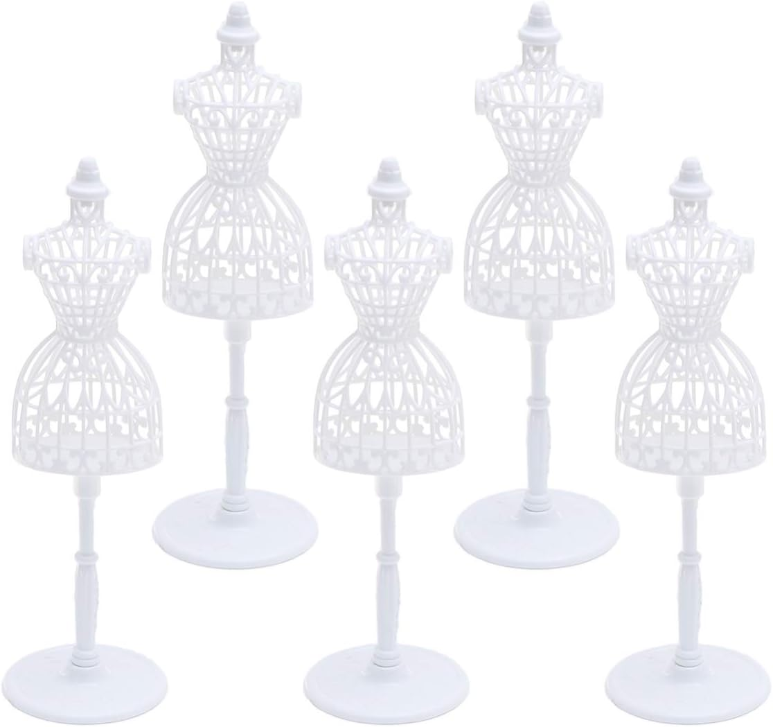 20pcs Doll Dress Form Mini Mannequin Dress Form Mannequin Model Stand  Accessorie | eBay