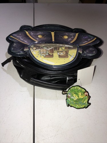 Rick and Morty Spaceship Back To School Lunch Box - Picture 3 of 4