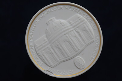GERMANY PORCELAIN MEISSEN THALER POTSDAM 63mm B13 SBX8 - 96