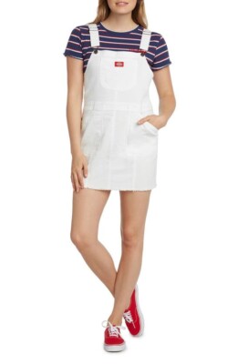 dickies mini dress Dickies Girl Juniors' Overall Dress