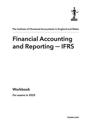 Online Financial Accounting & Reporting ACA Professional Lvl ICAEW Workbook 2025