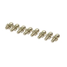 1Set/10pz Borchia a sfera Racing 4,8mm per auto radiocomandata Sakura D3 CS Sport 1:10