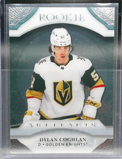 Dylan Coghlan 2021-22 Upper Deck Artifacts Clear Cut Rookie #209 Golden Knights