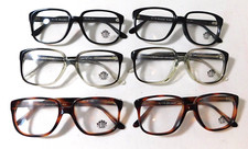 Vintage 6 Pc. Lot ELITE Belmont Assorted Colors 53/18 Eyeglass Frame NOS O1