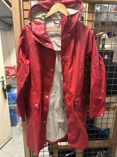 Ilse Jacobsen Raincoat Red 34 - Jacket - See Pictures - Festival/walking Coat