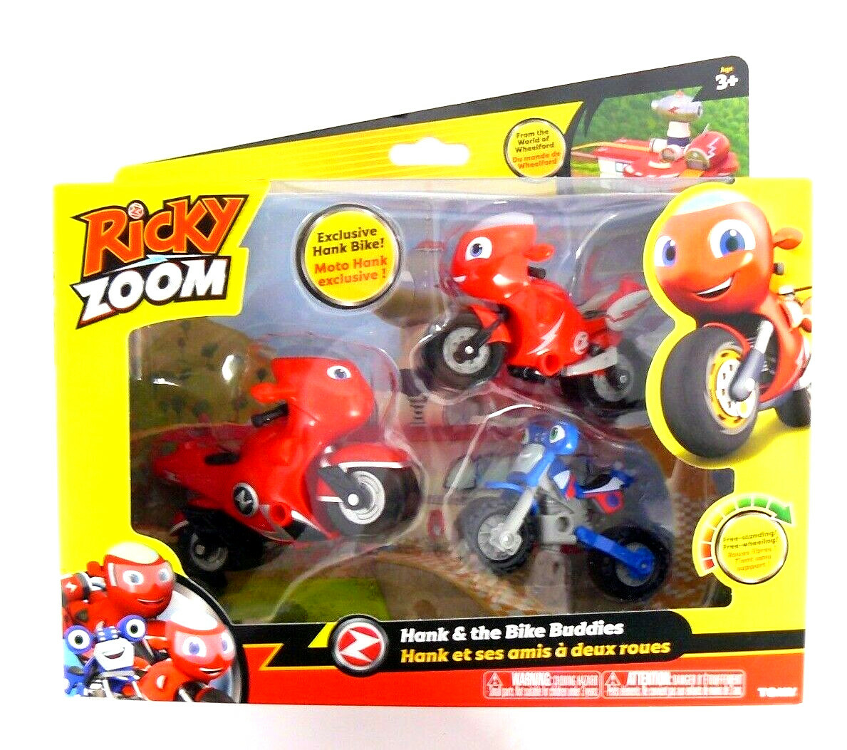 Ricky Zoom HANK & THE BIKE BUDDIES Hank Ricky & Loop - New | eBay