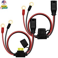 2 Pack Wires Harness Compatible with NOCO GC008 X-Connect M10 3/8in XL Eyelet