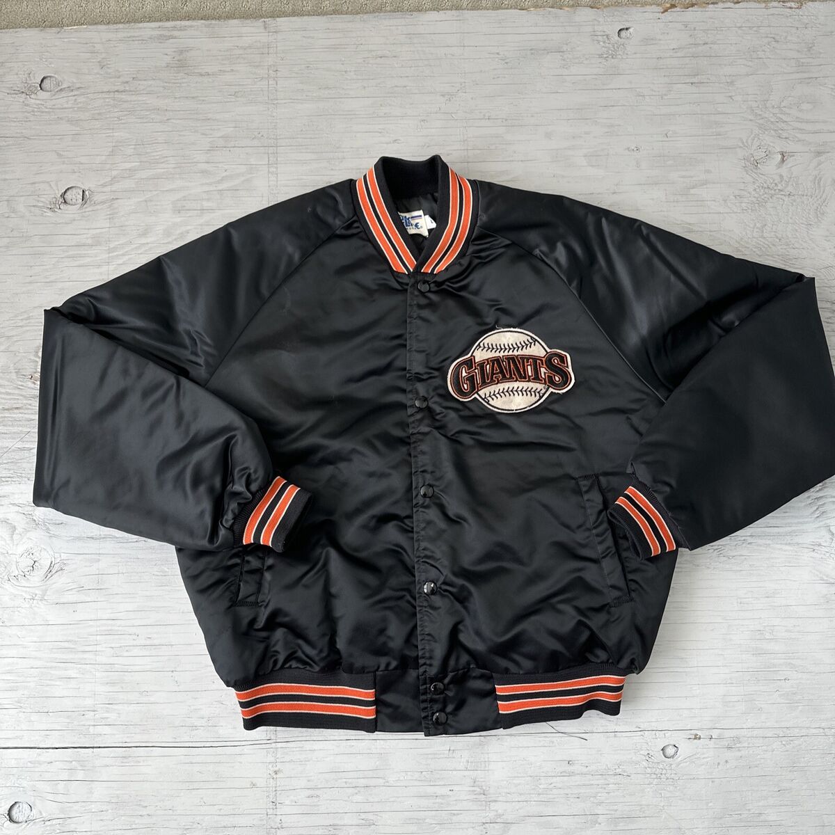 Vintage 80s MLB Chalk Line San Francisco Giants Satin Vintage 80s MLB Chalk Line San Francisco Giants Satin