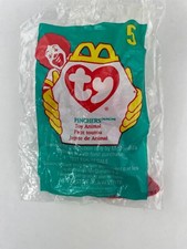 TY MCDONALDS TEENIE BEANIE BABY 5 Pinchers the Lobster New In Pkg Free US Ship