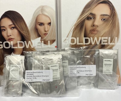 Goldwell Kerasilk Reconstruct Shampoo 30x10ml =300ml Reise Größe Neu