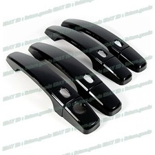 Glossy Black Cover Trim For 11-2017 Buick Regal Side Keyless 4 Smart Door Handle