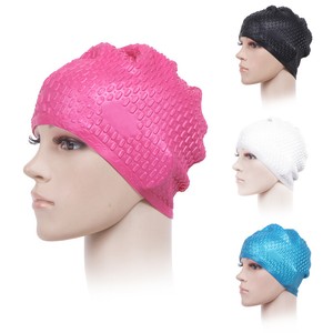 Us Swimming Cap Waterproof Silicone Swim Pool Hat For Adult Men