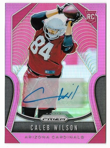 Caleb Wilson 2019 Panini Prizm Rookie Autograph Pink #359 Cardinals ...