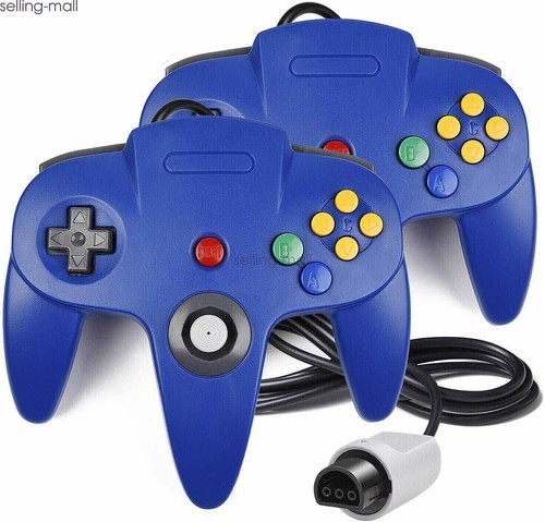 2PCS Classic Wired N64 Controller Gamepad Joystick for Nintendo 64 Video Game - Picture 7 of 99