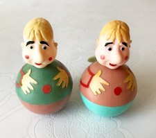nevalyashka toy Set 2 pcs Carlson vintage roly-poly doll tumbler toy