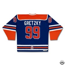 AUTO UDA LE99 WAYNE GRETZKY EDMONTON 40TH ANN ADIDAS HEROES OF HOCKEY JERSEY