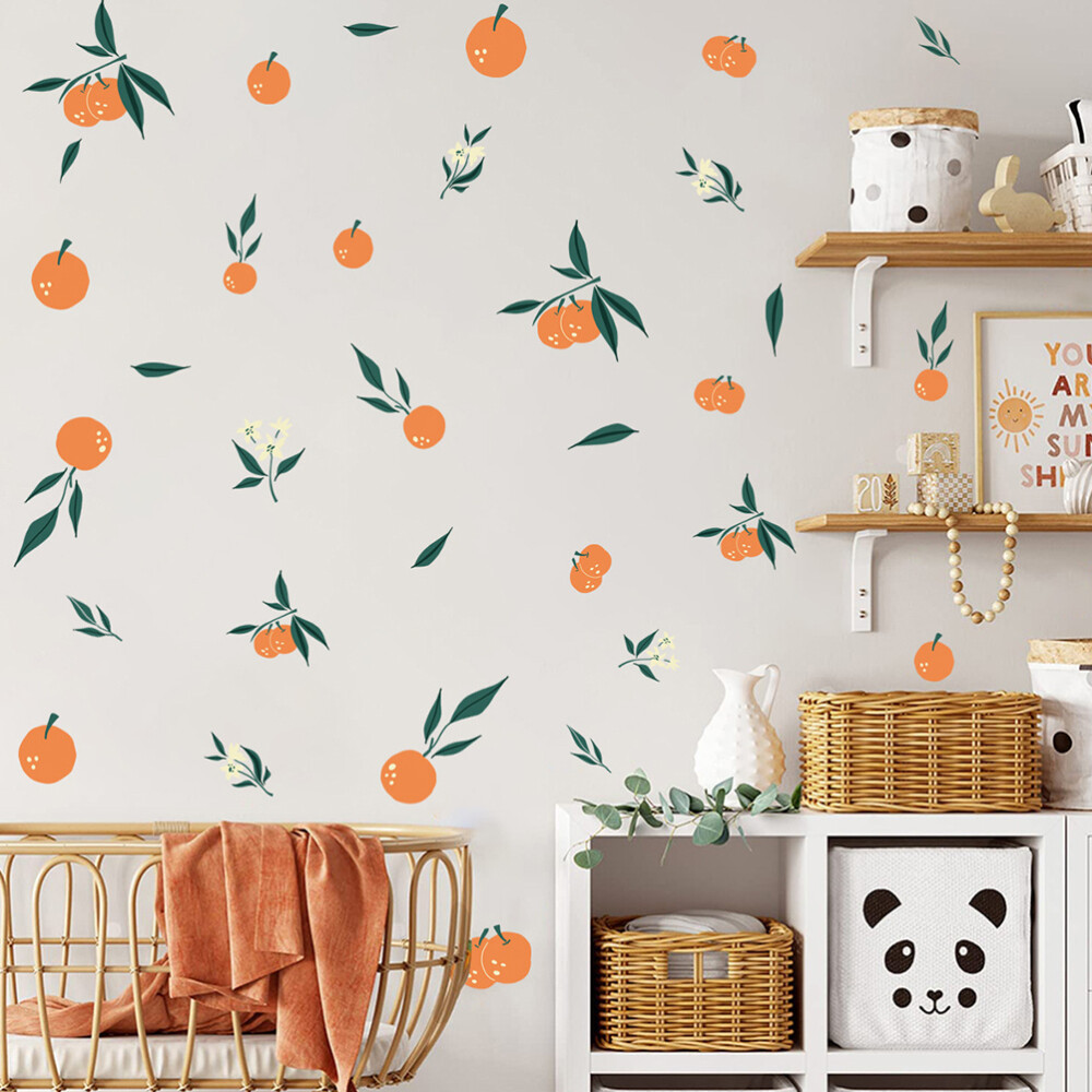 2 Sheets Contact Paper for Walls Tangerines Sticker Wallpaper eBay