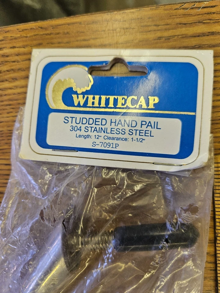 WHITE CAP BRAND STAINLESS GRAB HANDLE PART NUMBER S-7091P  B-1 - Image 2 of 2