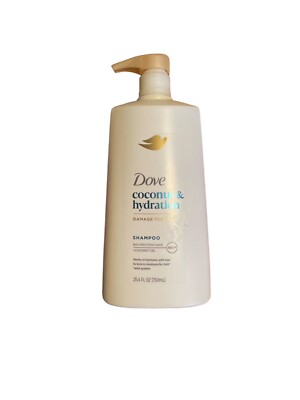 Dove Ultra Care Shampoo Coconut and Hydration for Dry Hair 25.4 oz New