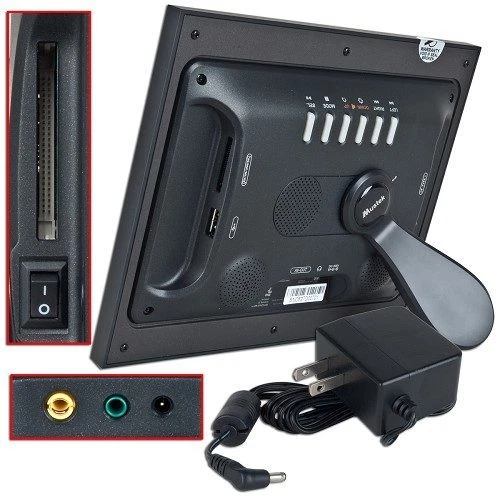 Mustek PF-A732BM Digital Photo Frame NEW IN BOX GREAT FOR HOLIDAY GIFTING IDEAS! - Image 2 of 3