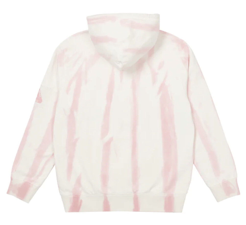 Palace Skateboards Zebra Tie Dye Hood Hoodie Fleece Sweatshirt