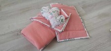 Zestaw dla niemowląt otulacz, poduszka, kołderka, komplet. 100% bawełna handmade