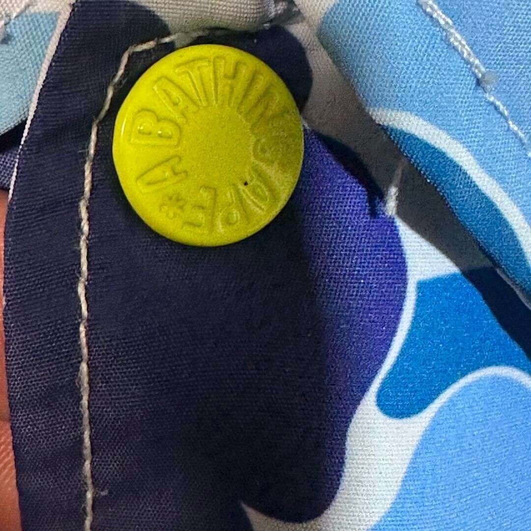 Excellent Used BAPE Jacket XL Authentic Rare Bape Blue Camo Excellent Used BAPE Jacket XL Authentic Rare Bape Blue Camo