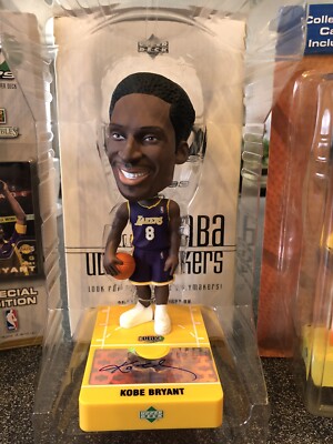 Kobe Bryant Bobbleheads (5) Auto (PSA Cert) ALL-STAR & MVP -SUPER