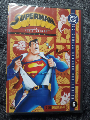 SUPERMAN - THE ANIMATED SERIES - DVD - Vol.1 - NEU - KEINE DEUTSCHE SPRACHE !
