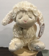 Ganz God Bless This Child Lamb 10.5  Stuffed Animal Plush w/Cross New