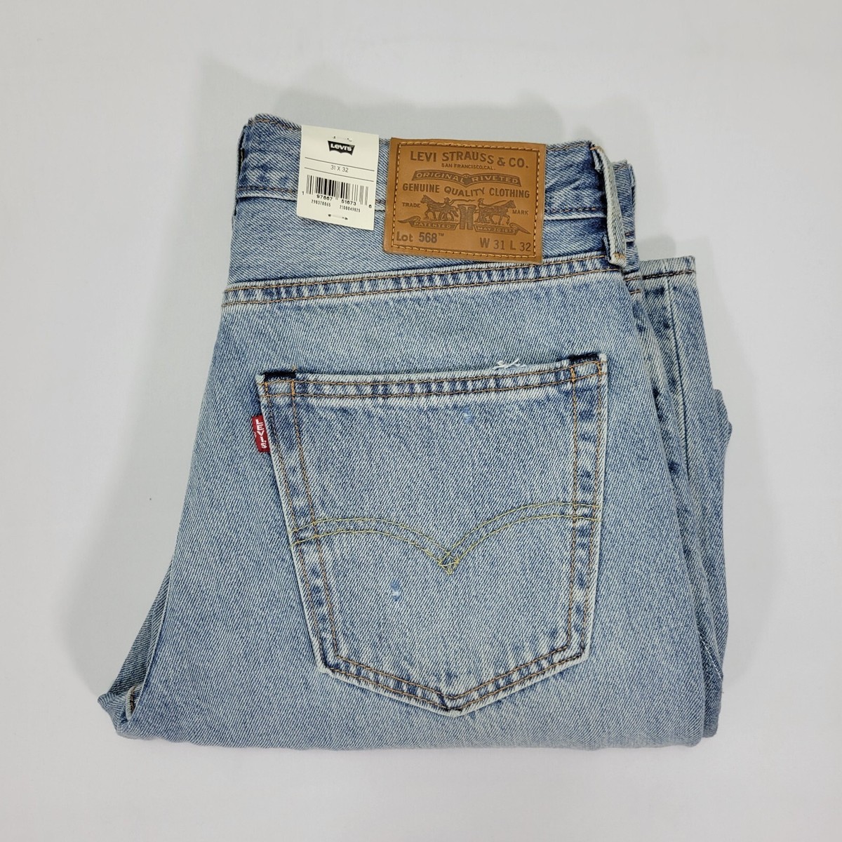 Levi's 568 STAY LOOSE Denim Jeans Premium Quality Size 31x32 | eBay